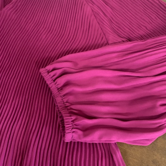 NWT Pleione plum blouse XS - Picture 6 of 7